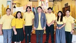 ผู้ช่วยศาสตราจารย์ ดร.อดุลย์ ศุภนัท คณบดีคณะเศรษฐศาสตร์ มหาวิทยาลัยศรีนครินทรวิโรฒ พร้อมด้วยคณะผู้บริหารและบุคลากรของคณะฯ ได้ร่วมประกอบพิธี ถวายราชสดุดีเฉลิมพระเกียรติ