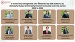 คณะเศรษฐศาสตร์ มศว ขอแสดงความยินดีกับ  อาจารย์ทั้ง 8 คน ที่ติดอันดับ TOP 500 อาจารย์ใน มศว ที่มีบทความวิจัยที่ได้รับการตึพิมพ์ ในฐาน Scopus ระหว่างปี 2022 ถึง 2026