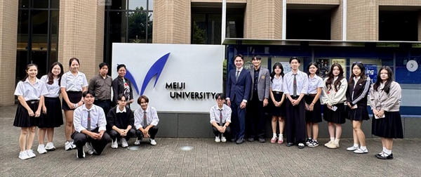 Students from the Faculty of Economics, Srinakharinwirot University (SWU) had the opportunity to participate in the Meiji SPSE Summer Program, Explore Japan: