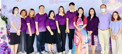 คณะผู้บริหาร คณาจารย์ และบุคลากรคณะเศรษฐศาสตร์ มหาวิทยาลัยศรีนครินทรวิโรฒ เข้าร่วมกิจกรรมเฉลิมพระเกียรติ เนื่องในโอกาสวันเฉลิมพระชนมพรรษา